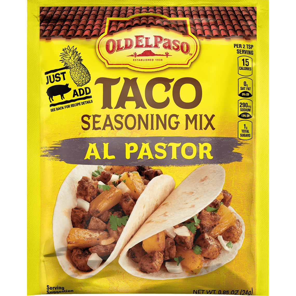 Al Pastor Taco Seasoning Mexican Seasoning Old El Paso